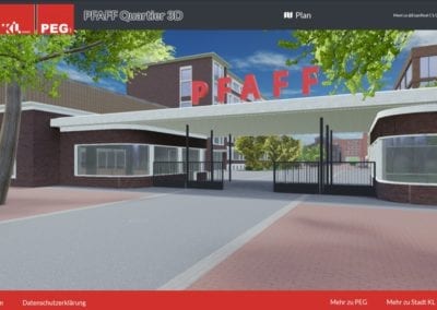 PEG – Industrial Area Development – Web 3D | VR | AR