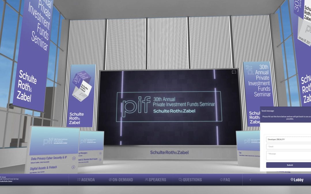 SRZ – Virtual Event – Web 3D | VR