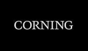BLACK Corning Logo