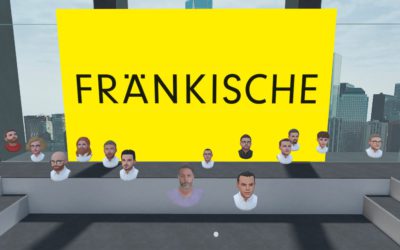 International Product launch in the metaverse – How FRÄNKISCHE Rohrwerke presents and trains real products worldwide in virtual reality
