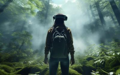 The contribution of virtual reality to environmental protection