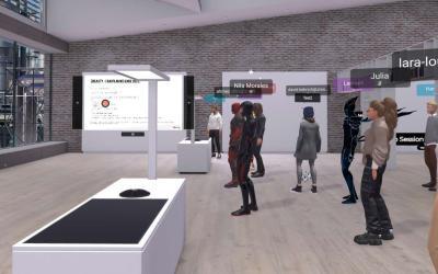 Of superheroes and 3D diagrams: Daily Standups in the Metaverse Can Be Better than Videoconferencing