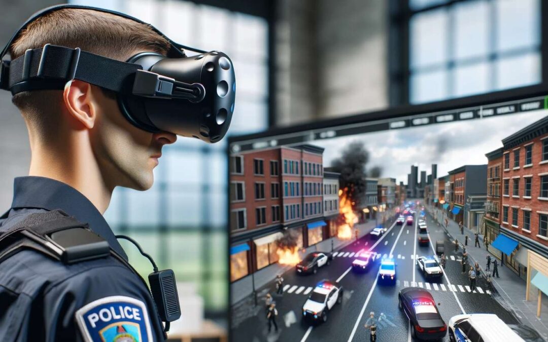 Virtual reality training in police training